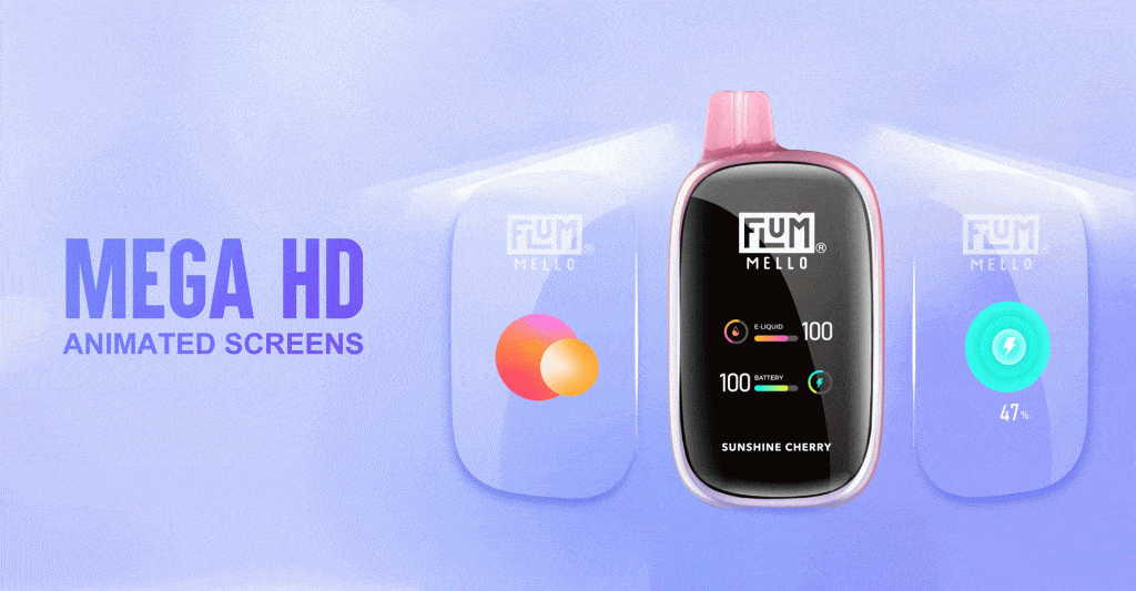 New Flum Mello with Mega HD screen.