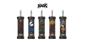 Hookalit 100k provides substantial vapor production and sustained flavor.