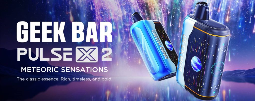 Geek bar pulse x2 with all new delicious red bull flavors!